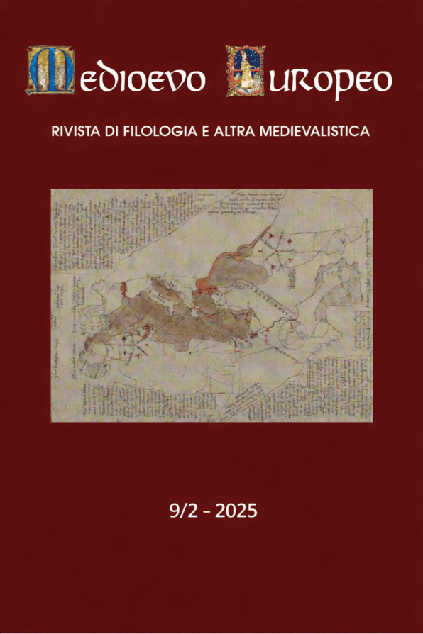 Copertina di Medioevo europeo 9/2-2025